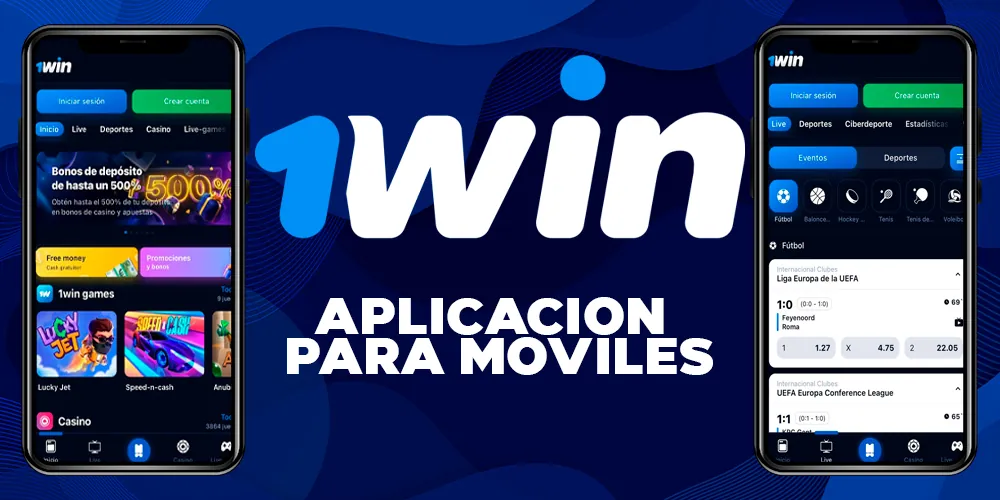 Aplicación móvil del casino 1 win para usuarios colombianos